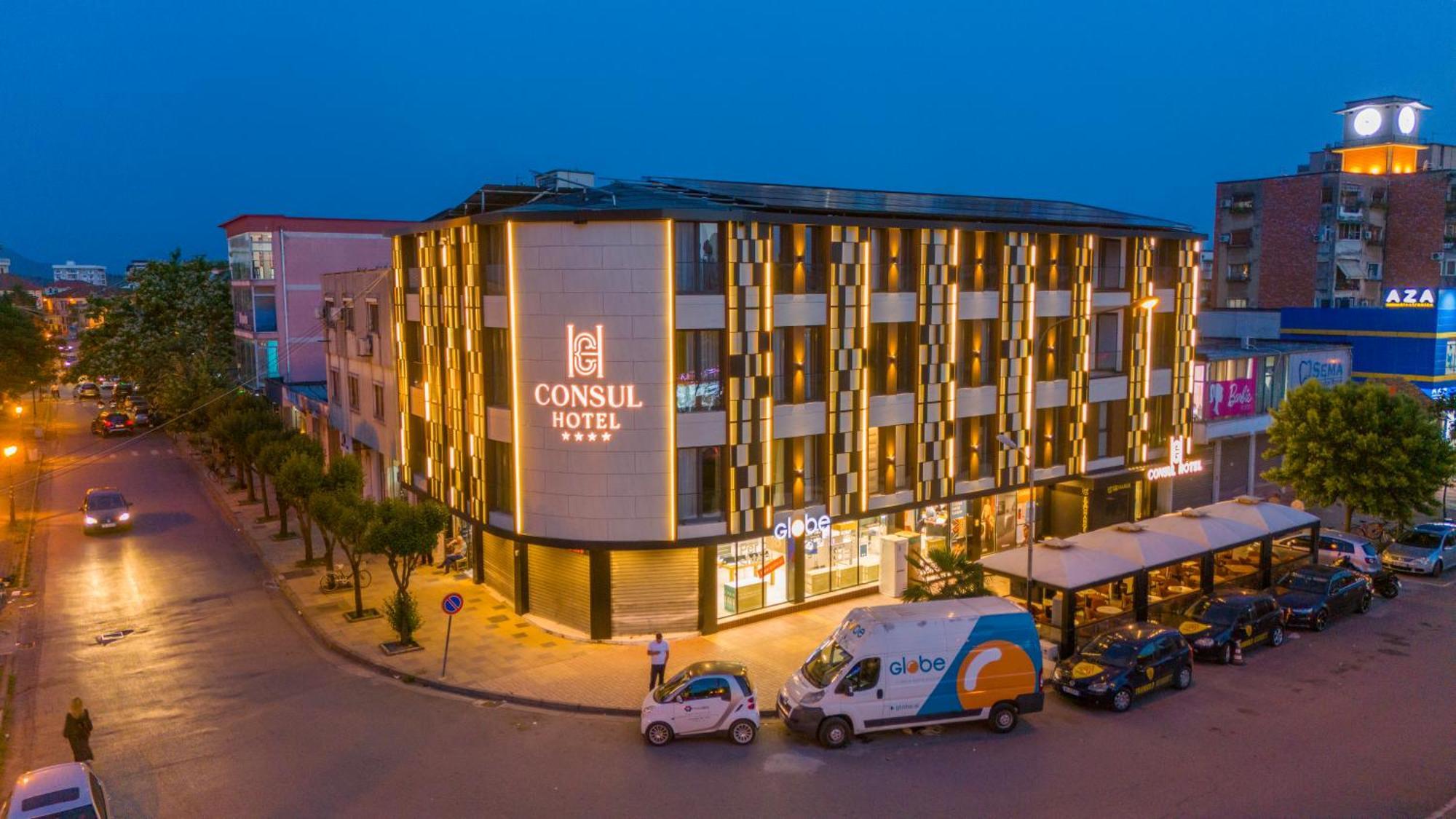 Hotel Consul Shkodra Exterior foto