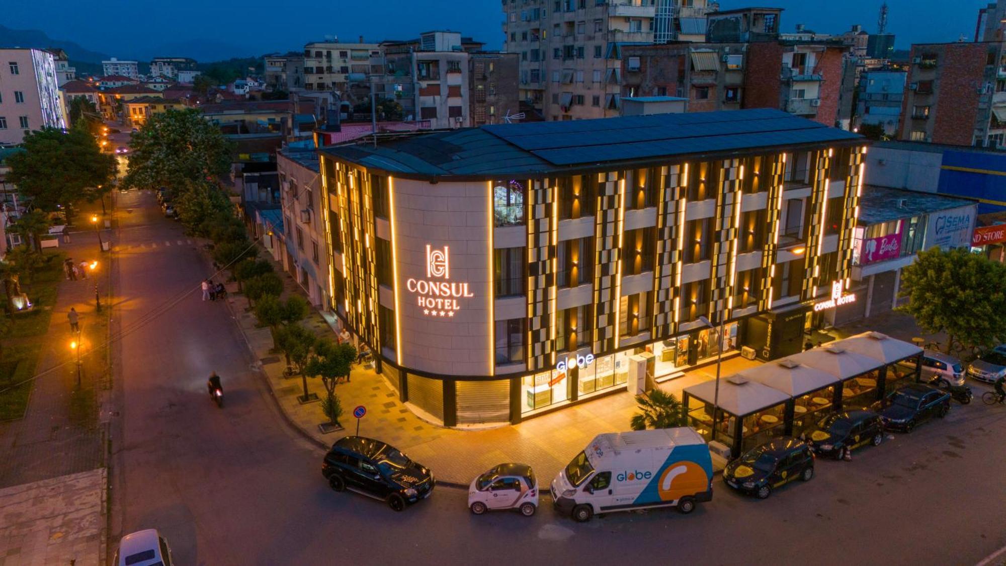 Hotel Consul Shkodra Exterior foto